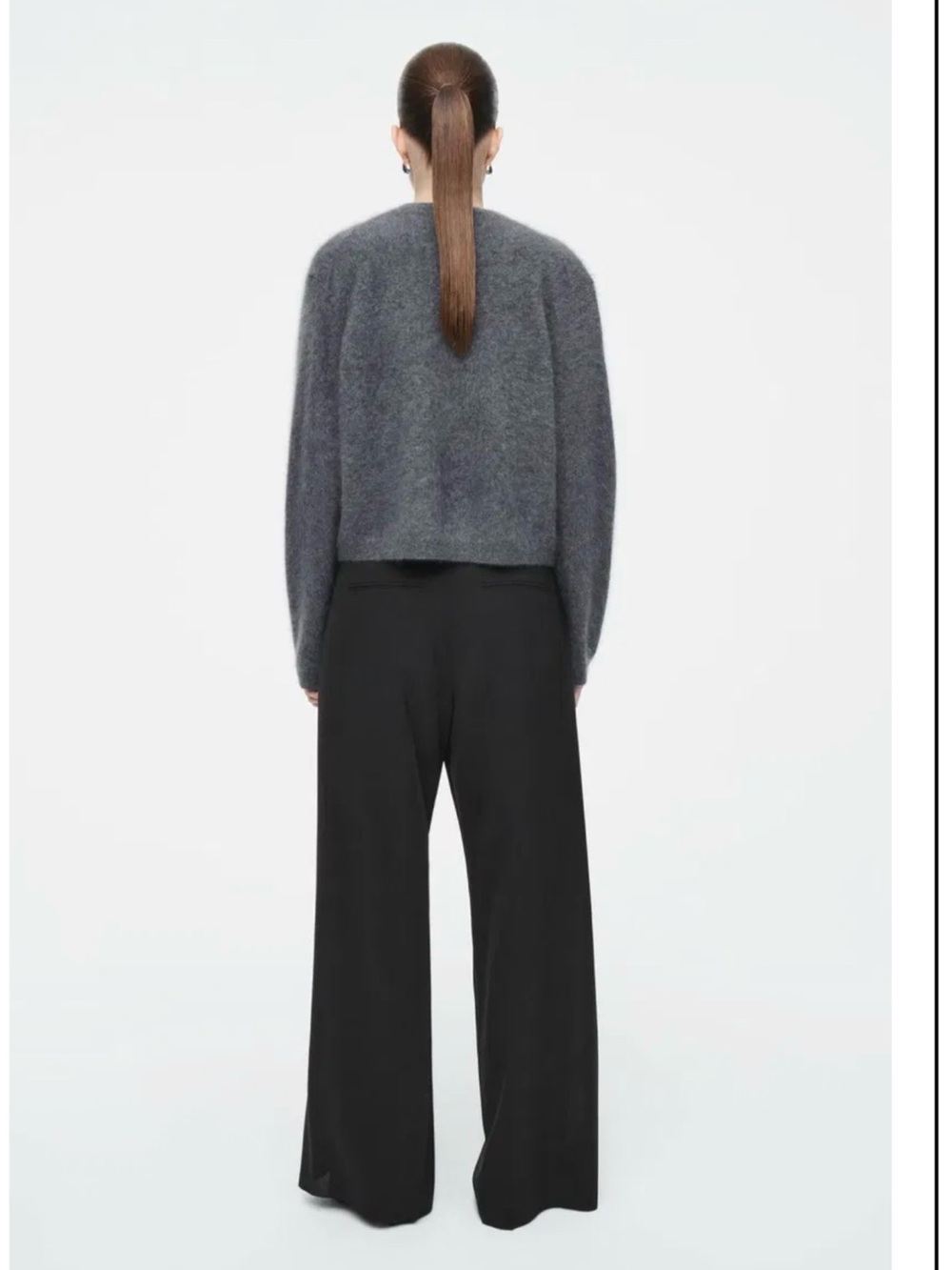 COS Tailored Wrap-Front Pants - Size 12 - Picture 10 of 12